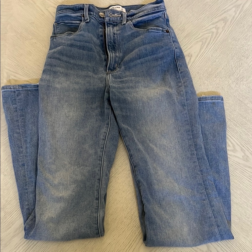Abercrombie & Fitch Light Blue High Rise Jeans